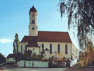 St. Martin, Batzenhofen, view from north